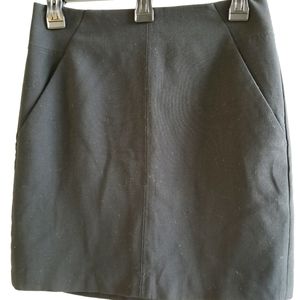 LOFT | Black Pencil Skirt w/Pockets